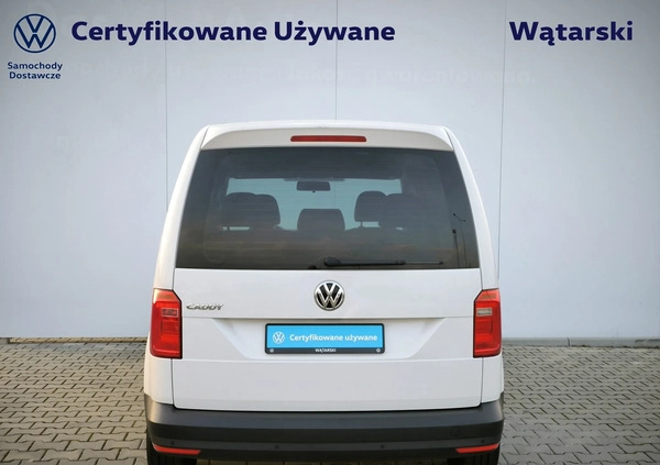 Volkswagen Caddy cena 72900 przebieg: 122337, rok produkcji 2019 z Wąsosz małe 154
